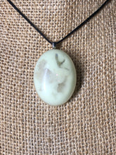 White sage - marble glow necklace