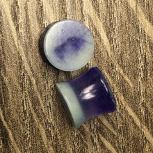 Purple Marble round resin Glow Plugs