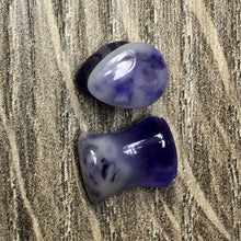 Purple Marble teardrop resin Glow Plugs