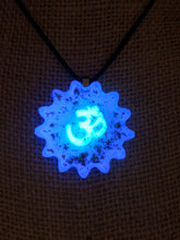The Dream-state- blue glow necklace